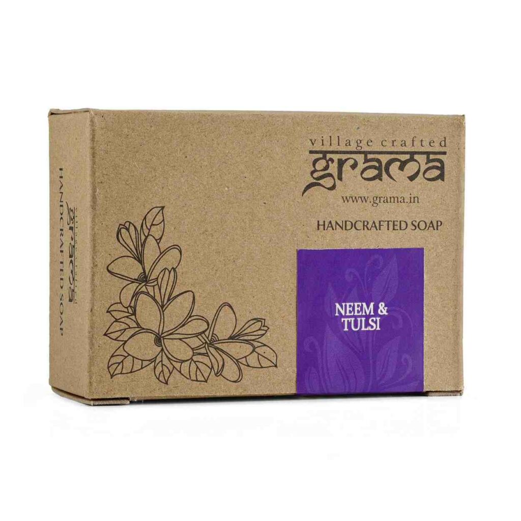 Neem and Tulsi Soap The South Indian Store
